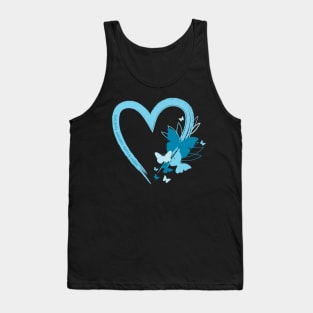 Butterfly Heart (MALS) Tank Top